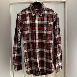 Ralph Lauren Plaid Slim Fit Oxford